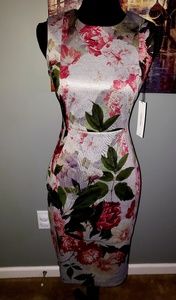 Calvin Klein Women's Floral Sheath Dress! NWT 6